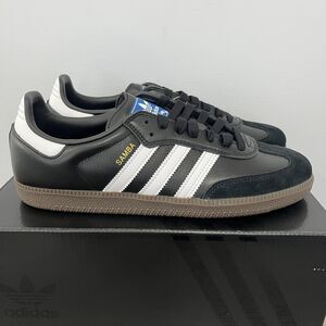 Adidas Men's Samba ADV Originals Black White Gum New |IE3100| Men's Size 8.5